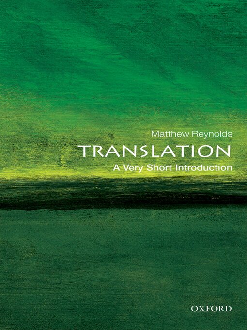 Title details for Translation by Matthew Reynolds - Available